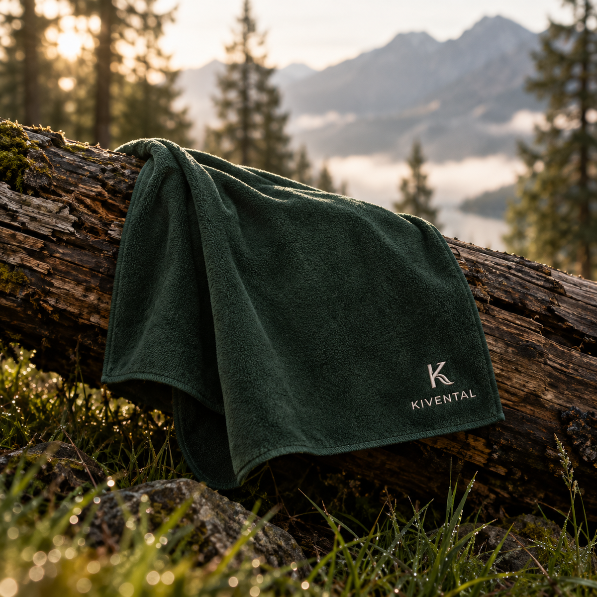 Recycled Microfiber Hiking Towel - Kivental™